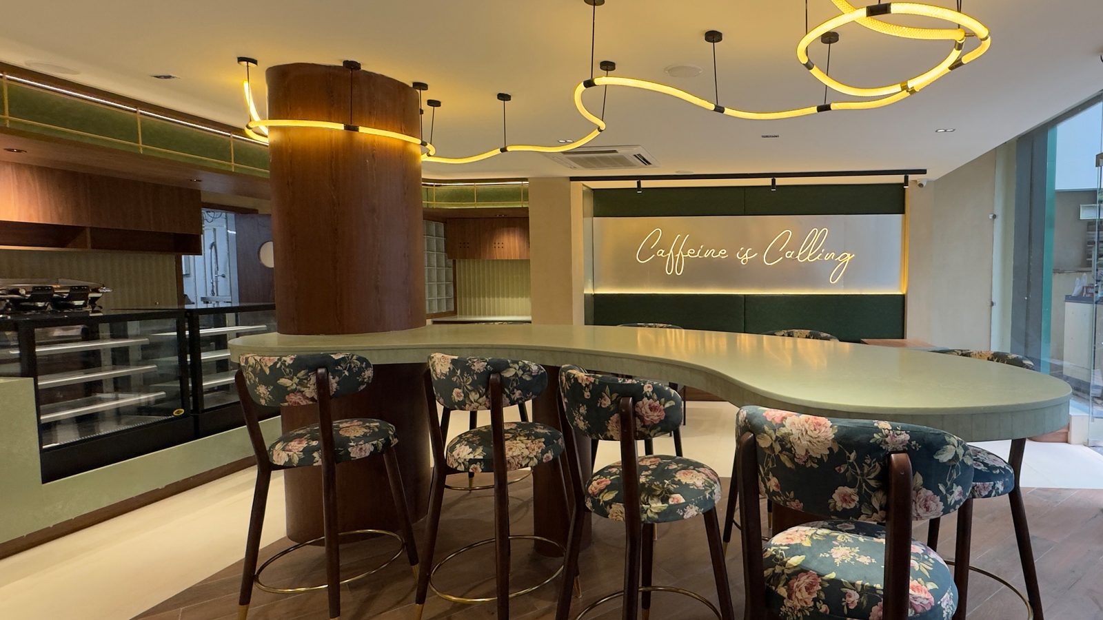 Dialtone Cafe seating area